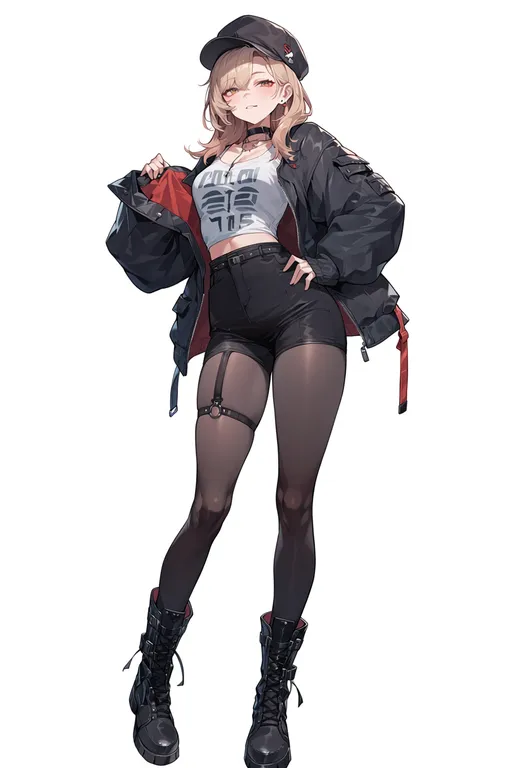 masterpiece, best quality, score_7, safe, euro 2024, solo, full body, simple background — by k3scat, made with ComfyUI