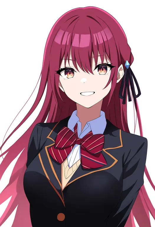 masterpiece, best quality, newest, absurdres, highres, safe, asakura_karen_(heaven_burns_red), heaven_burns_red, solo… — by k3scat, made with ComfyUI