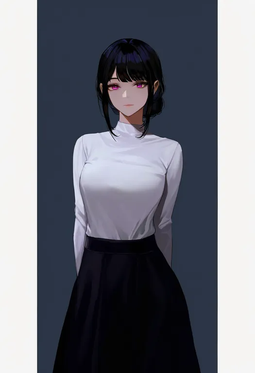 masterpiece, best quality, newest, absurdres, highres, safe, in_through_the_out_door, solo, simple_background — by k3scat, made with ComfyUI