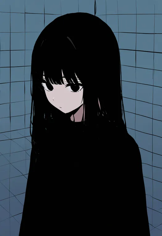 masterpiece, best quality, newest, absurdres, highres, safe, tiles, 1girl, solo, simple_background — by k3scat, made with ComfyUI