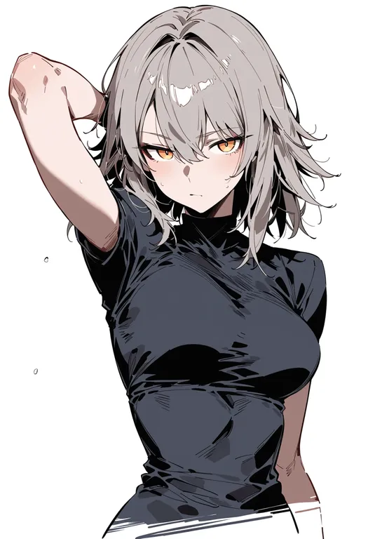 masterpiece, best quality, score_7, safe, vector (girls' frontline), girls' frontline, solo, upper body… — by k3scat, made with ComfyUI