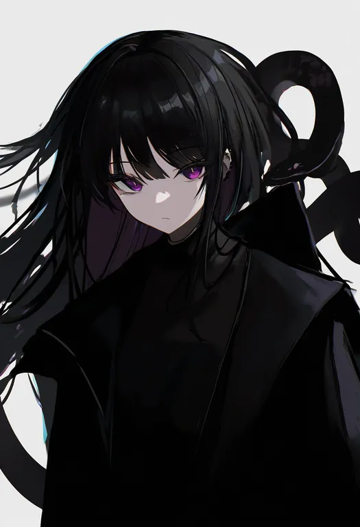 masterpiece, best quality, newest, absurdres, highres, safe, year_of_the_snake, 1girl, solo, simple_background — by k3scat, made with ComfyUI