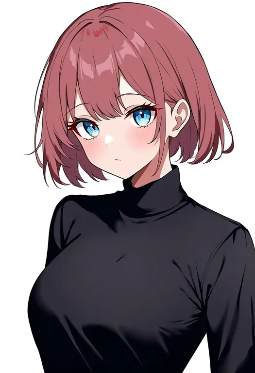 masterpiece, best quality, newest, absurdres, highres, safe, mary-san, solo, upper_body, simple_background — by k3scat, made with ComfyUI