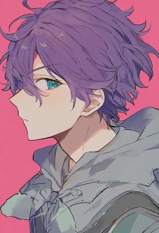 masterpiece, best quality, general, ensemble stars!, solo, simple background — by k3scat, made with ComfyUI