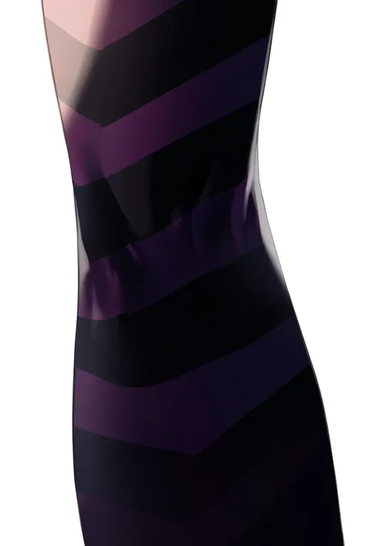 masterpiece, best quality, newest, absurdres, highres, safe, striped_arm_warmers, 1girl, solo, simple_background — by k3scat, made with ComfyUI