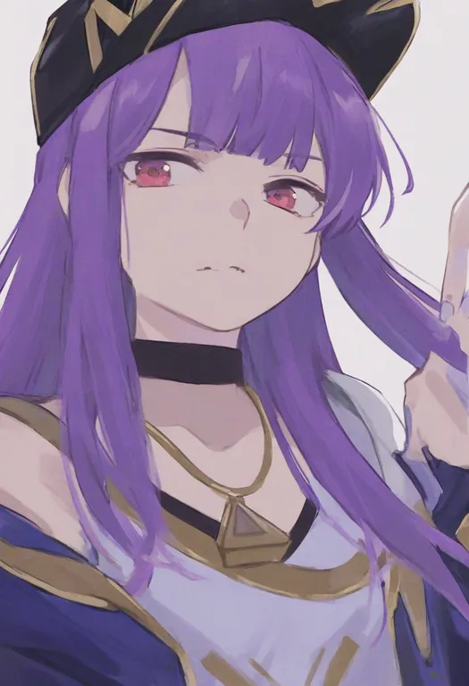 masterpiece, best quality, general, k/da (league), 1girl, solo, simple background — by k3scat, made with ComfyUI