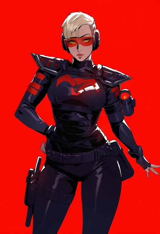 masterpiece, best quality, newest, absurdres, highres, safe, duke_nukem_(series), solo, simple_background — by k3scat, made with ComfyUI