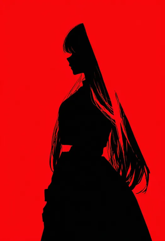 masterpiece, best quality, newest, absurdres, highres, safe, red_sash, 1girl, solo, simple_background — by k3scat, made with ComfyUI