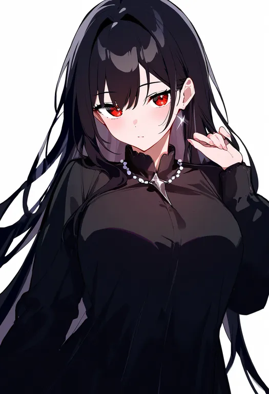 masterpiece, best quality, newest, absurdres, highres, safe, gleam_garden_no_shoujo, solo, simple_background — by k3scat, made with ComfyUI