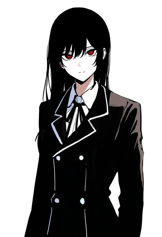 masterpiece, best quality, newest, absurdres, highres, safe, gekkoukan_high_school_uniform, 1girl, solo… — by k3scat, made with ComfyUI