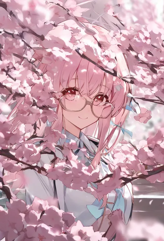 masterpiece, best quality, general, cherry blossoms, 1girl, solo — by k3scat, made with ComfyUI