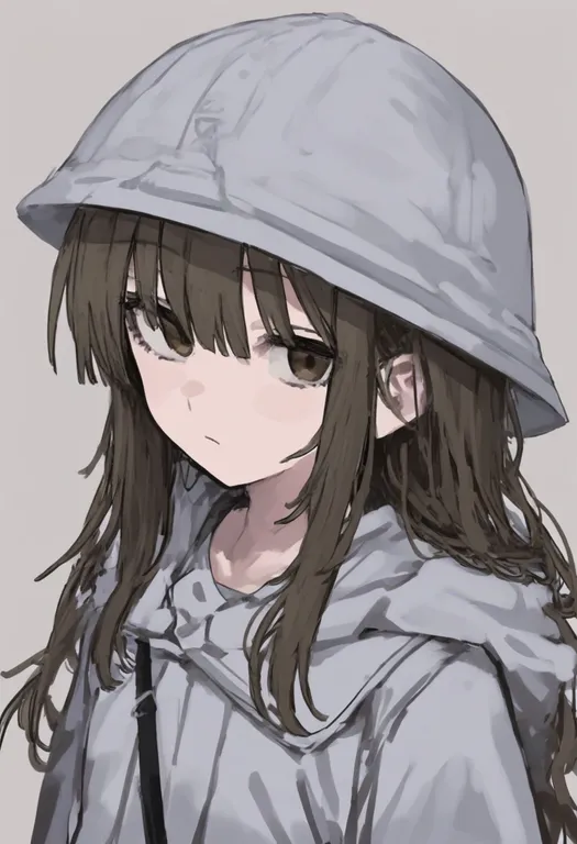 masterpiece, best quality, general, flashback, 1girl, solo, simple background — by k3scat, made with ComfyUI