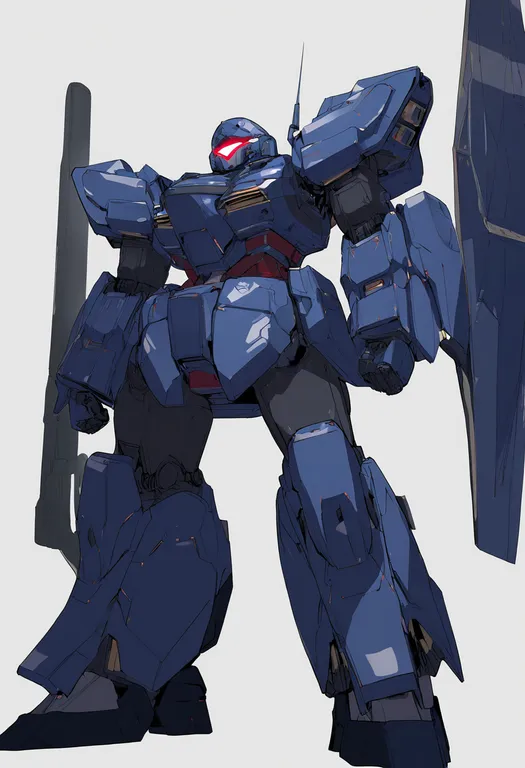 masterpiece, best quality, newest, absurdres, highres, safe, robot_x_laserbeam, solo, full_body, simple_background — by k3scat, made with ComfyUI