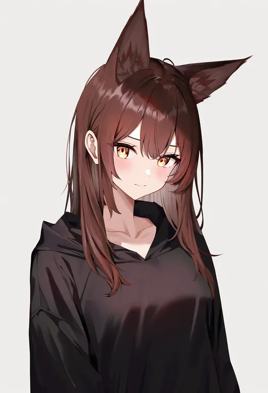 masterpiece, best quality, newest, absurdres, highres, safe, large_ears, 1girl, solo, simple_background — by k3scat, made with ComfyUI