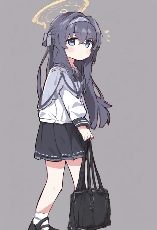 masterpiece, best quality, general, holding own skirt, 1girl, solo, simple background — by k3scat, made with ComfyUI