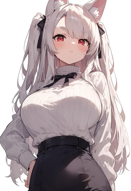 masterpiece, best quality, score_7, safe, yuudachi (azur lane), azur lane, solo, upper body, simple background — by k3scat, made with ComfyUI