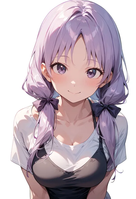 masterpiece, best quality, score_7, safe, izumi yuki, solo, upper body, simple background — by k3scat, made with ComfyUI