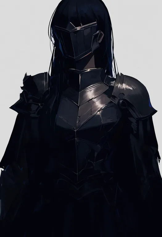 masterpiece, best quality, newest, absurdres, highres, safe, broken_armor, 1girl, solo, simple_background — by k3scat, made with ComfyUI