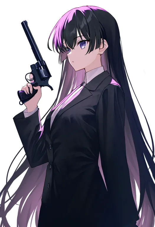 masterpiece, best quality, newest, absurdres, highres, safe, revolver_(album), solo, simple_background — by k3scat, made with ComfyUI