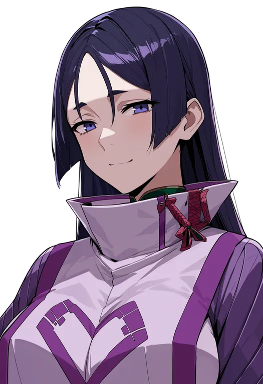 masterpiece, best quality, score_7, safe, minamoto no raikou (second ascension) (fate), solo, upper body… — by k3scat, made with ComfyUI