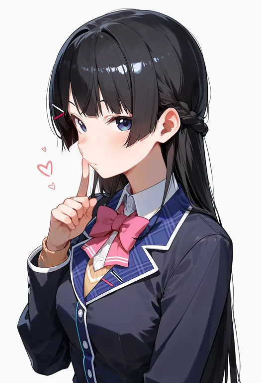 masterpiece, best quality, score_7, safe, tsukino mito, solo, upper body, simple background — by k3scat, made with ComfyUI