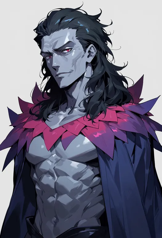 masterpiece, best quality, score_7, safe, gilles de rais (fate), solo, upper body, simple background — by k3scat, made with ComfyUI