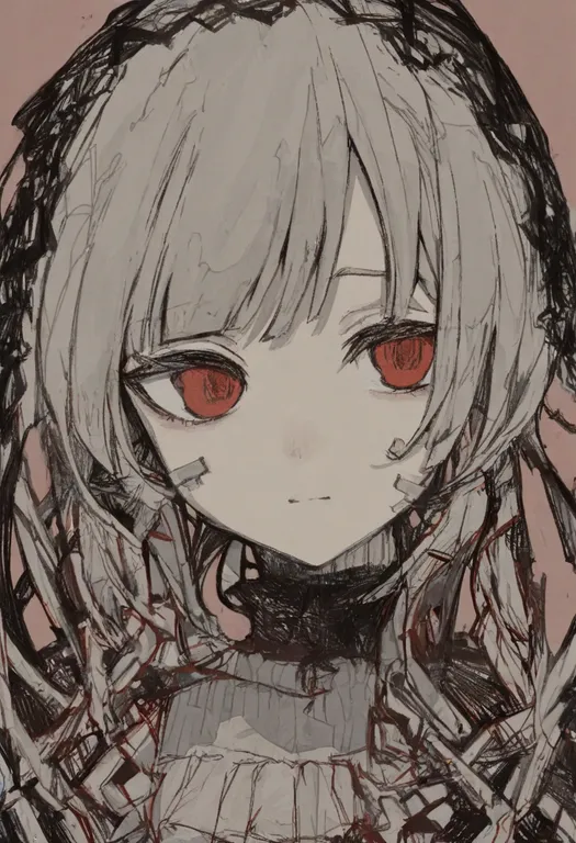masterpiece, best quality, general, kyoufuu all back (vocaloid), solo, simple background — by k3scat, made with ComfyUI