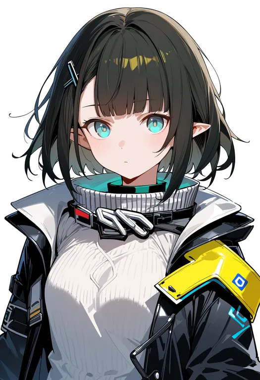 masterpiece, best quality, score_7, safe, female endministrator (arknights), arknights, solo, upper body… — by k3scat, made with ComfyUI