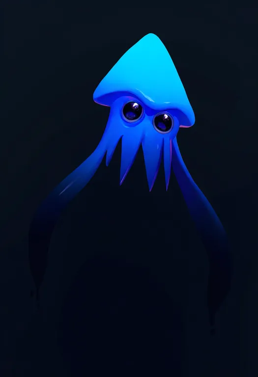 masterpiece, best quality, newest, absurdres, highres, safe, squid, 1girl, solo, simple_background — by k3scat, made with ComfyUI