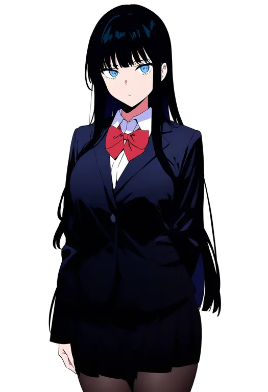 masterpiece, best quality, newest, absurdres, highres, safe, all_out!!, solo, full_body, simple_background — by k3scat, made with ComfyUI
