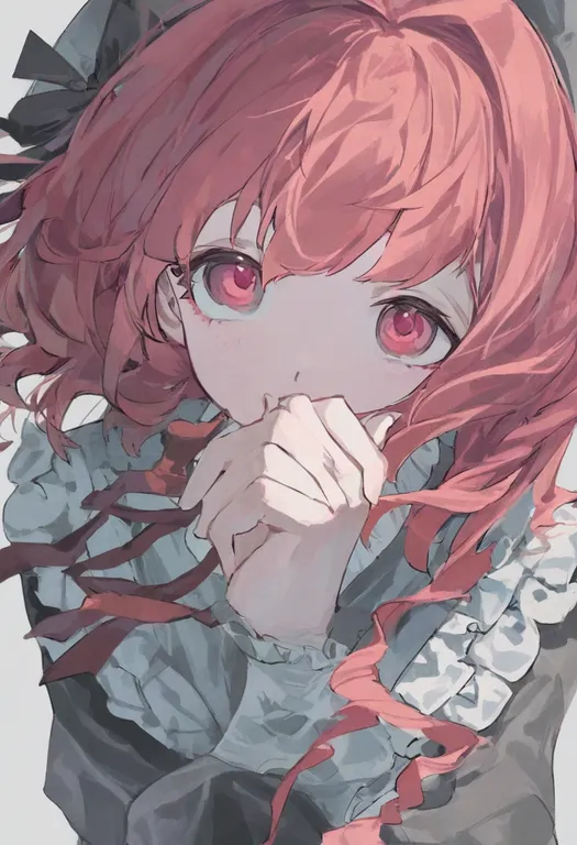 masterpiece, best quality, general, dream believers, solo, simple background — by k3scat, made with ComfyUI