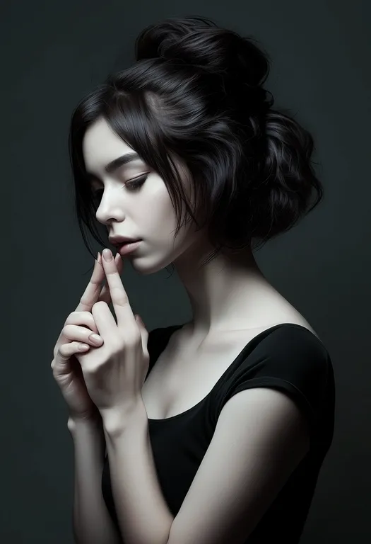 masterpiece, best quality, score_7, safe, sticky fingers (album), solo, simple background — by k3scat, made with ComfyUI