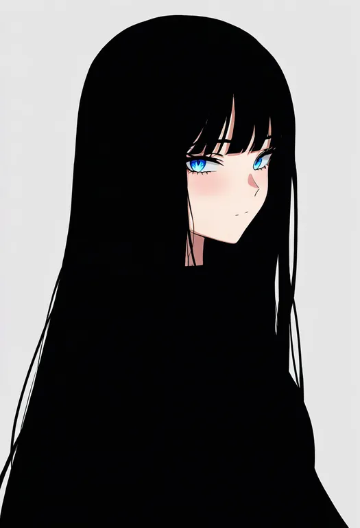 masterpiece, best quality, newest, absurdres, highres, safe, yukinko_(spirit), solo, upper_body, simple_background — by k3scat, made with ComfyUI