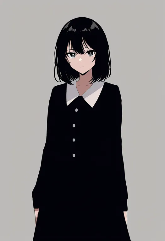 masterpiece, best quality, newest, absurdres, highres, safe, fighter's_history, solo, simple_background — by k3scat, made with ComfyUI