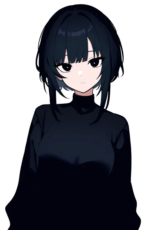masterpiece, best quality, newest, absurdres, highres, safe, never7, solo, simple_background — by k3scat, made with ComfyUI