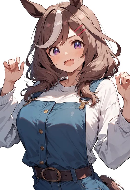 masterpiece, best quality, score_7, safe, matikanetannhauser (clippety-tippety-clop) (umamusume), umamusume, solo, upper — by k3scat, made with ComfyUI