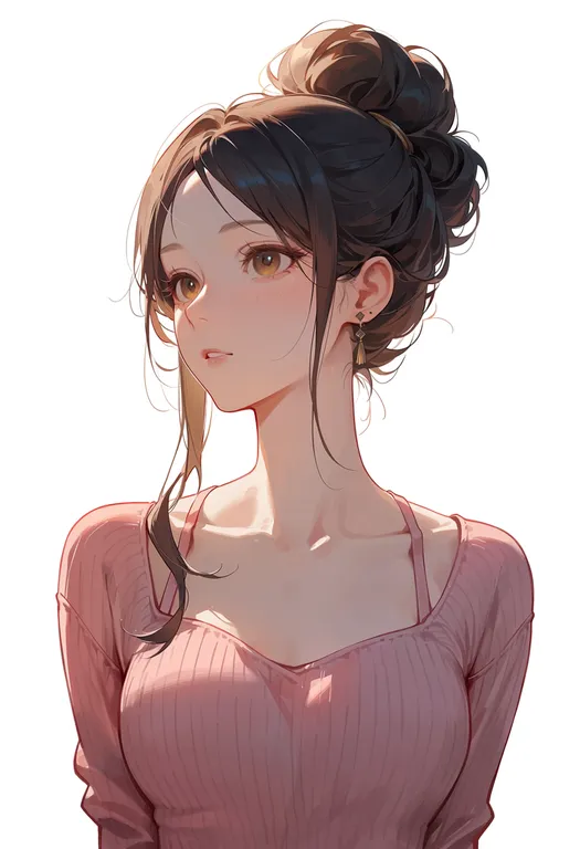masterpiece, best quality, score_7, safe, bloom poetry (shining nikki), shining nikki, solo, upper body… — by k3scat, made with ComfyUI