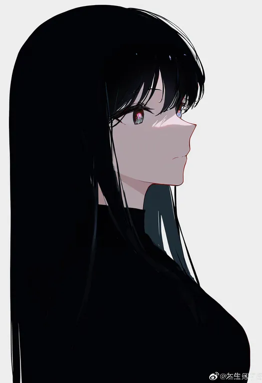 masterpiece, best quality, newest, absurdres, highres, safe, weibo_username, 1girl, solo, simple_background — by k3scat, made with ComfyUI