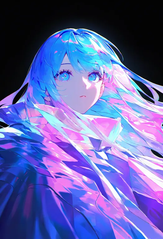 masterpiece, best quality, newest, absurdres, highres, safe, iridescent, 1girl, solo, simple_background — by k3scat, made with ComfyUI