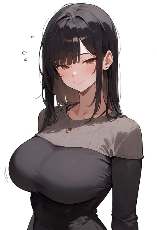 masterpiece, best quality, score_7, safe, shinkon santaku, 1girl, solo, upper body, simple background — by k3scat, made with ComfyUI
