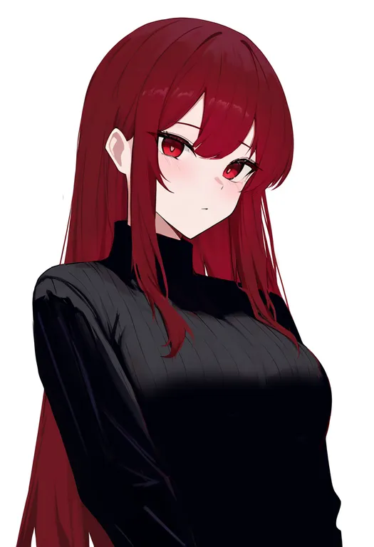 masterpiece, best quality, newest, absurdres, highres, safe, boney, solo, upper_body, simple_background — by k3scat, made with ComfyUI