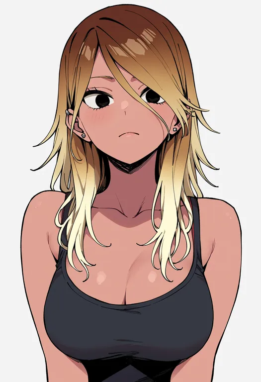 masterpiece, best quality, score_7, safe, izumi mei, solo, upper body, simple background — by k3scat, made with ComfyUI