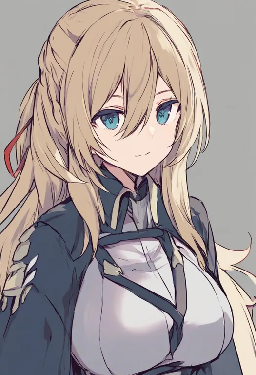 masterpiece, best quality, general, impossible clothes, 1girl, solo, simple background — by k3scat, made with ComfyUI