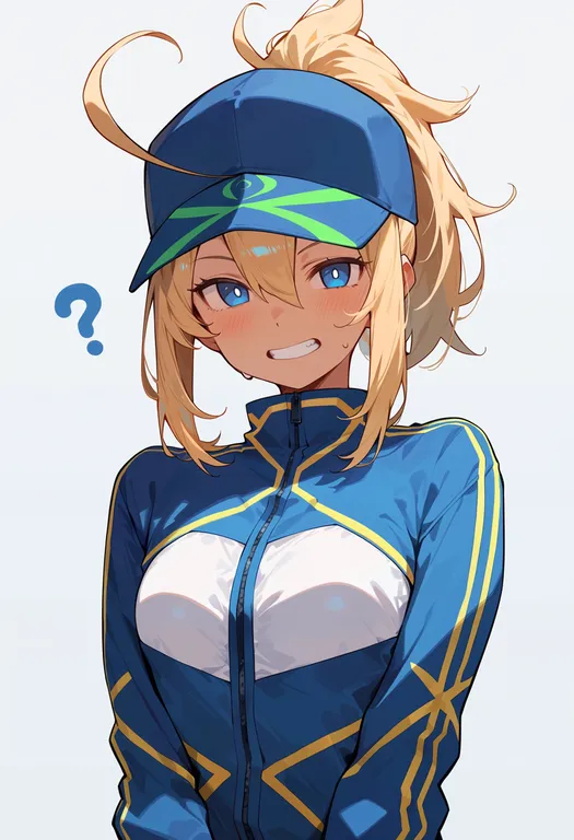 masterpiece, best quality, score_7, safe, mysterious heroine xx (fate), solo, upper body, simple background — by k3scat, made with ComfyUI