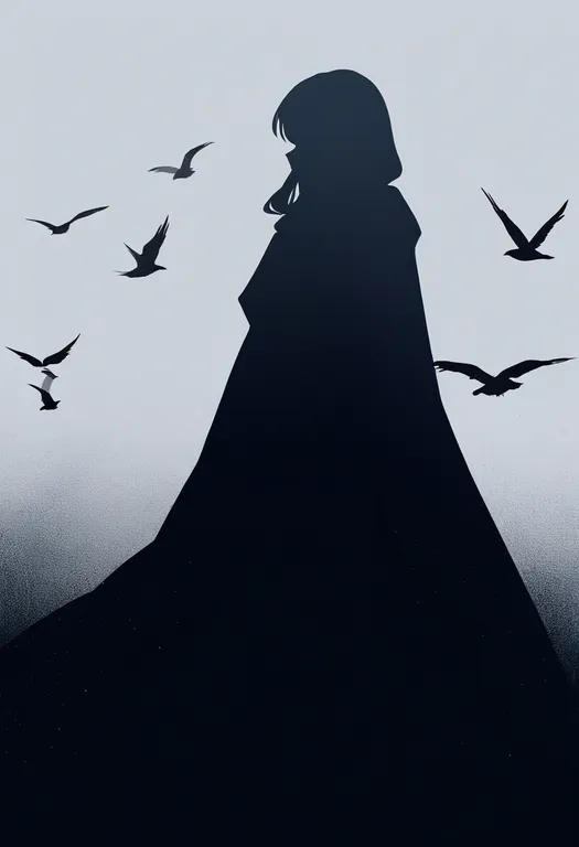 masterpiece, best quality, newest, absurdres, highres, safe, flock, 1girl, solo, simple_background — by k3scat, made with ComfyUI