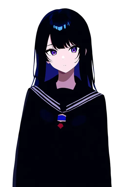 masterpiece, best quality, newest, absurdres, highres, safe, french_flag, 1girl, solo, simple_background — by k3scat, made with ComfyUI
