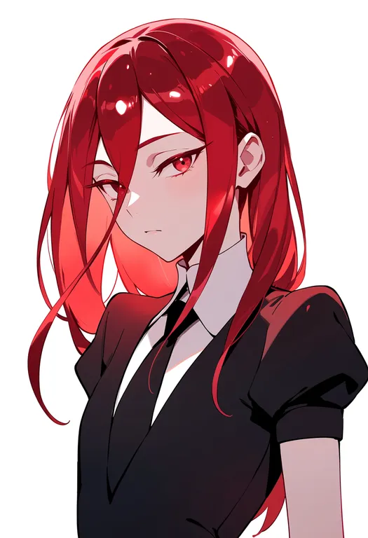 masterpiece, best quality, score_7, safe, cinnabar (houseki no kuni), houseki no kuni, solo, upper body… — by k3scat, made with ComfyUI