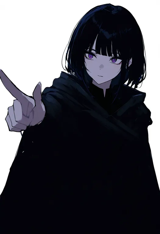 masterpiece, best quality, newest, absurdres, highres, safe, pointing_out_the_details, 1girl, solo, simple_background — by k3scat, made with ComfyUI