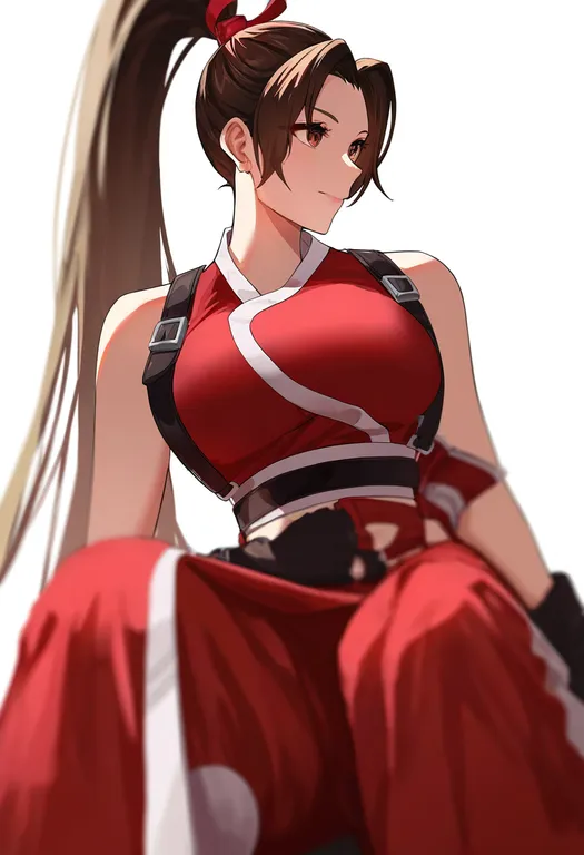 masterpiece, best quality, newest, absurdres, highres, safe, fatal_fury_2, solo, simple_background — by k3scat, made with ComfyUI