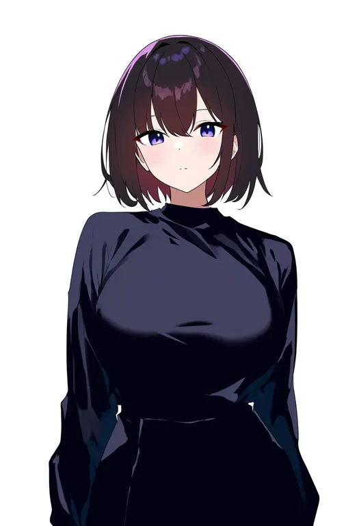 masterpiece, best quality, newest, absurdres, highres, safe, angel_and_devil, 1girl, solo, simple_background — by k3scat, made with ComfyUI
